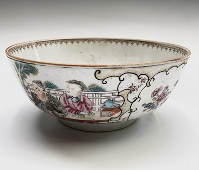 Lot 62 - Two Chinese famille rose bowls, 18th century,...