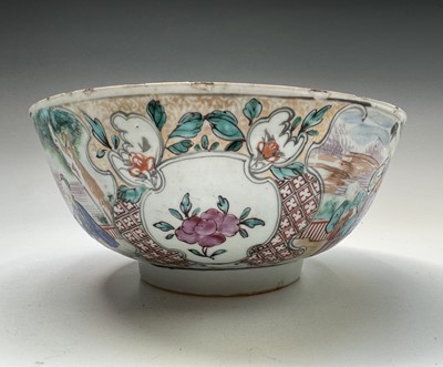 Lot 62 - Two Chinese famille rose bowls, 18th century,...