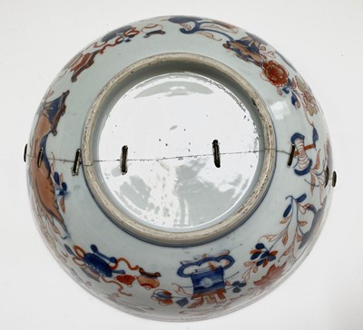 Lot 60 - Four various Chinese porcelain bowls, 18th...