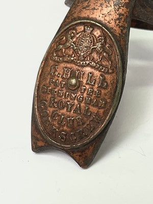 Lot 262 - A Victorian Charles Hull patent Royal Club...