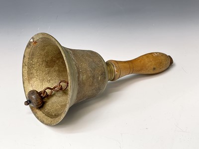 Lot 285 - World War Two Air Raid Patrol Hand Bell. A...