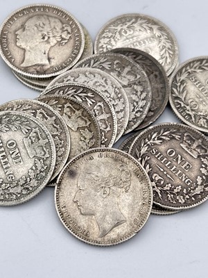 Lot 32 - Great Britain 1/- Queen Victoria 1879-1886...