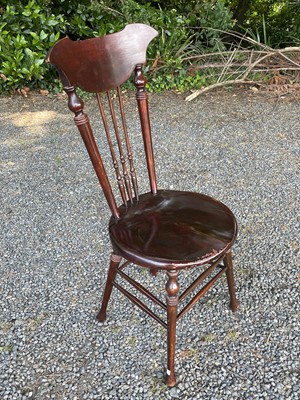 Lot 3052 - A Windsor type chair, possibly American, early...