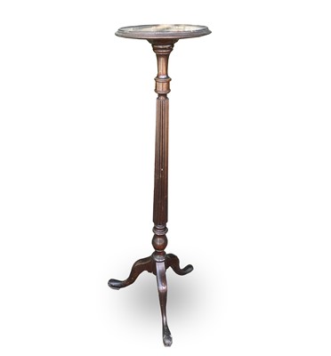 Lot 3054 - A mahogany torchere, of George III design,...