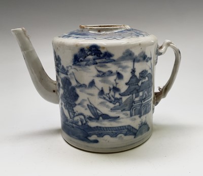Lot 76 - Three Chinese porcelain teapots, 18th century,...