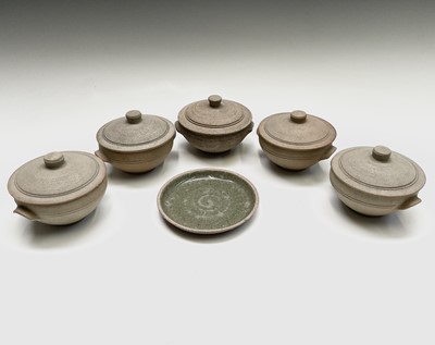 Lot 854 - Leach standard ware, comprising of five...