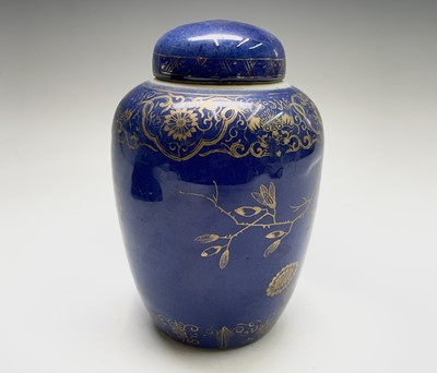 Lot 79 - A Chinese porcelain jar and cover, early 19th...