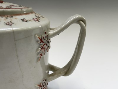 Lot 81 - Five Chinese porcelain teapots, 18th century,...