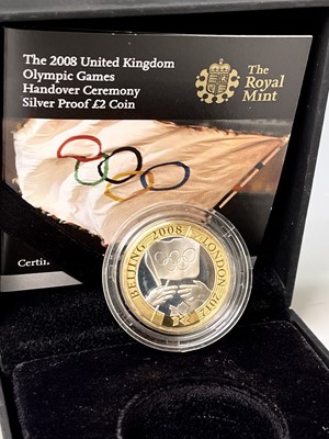 Lot 39 - Great Britain Silver Proof £2 coins All with...