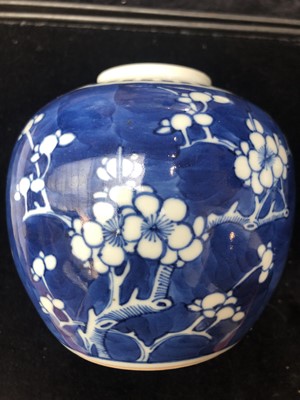 Lot 88 - Two Chinese porcelain blue and white ginger...