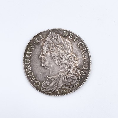 Lot 35 - Great Britain George II Halfcrown 1746 Edge...