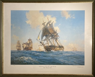 Lot 1430 - After Geoff HUNT R.S.M.A. 'Agamemnon opens...