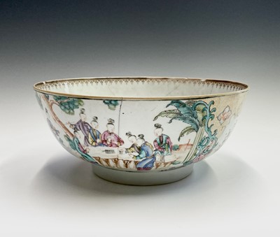 Lot 267 - A large Chinese famille rose porcelain bowl,...