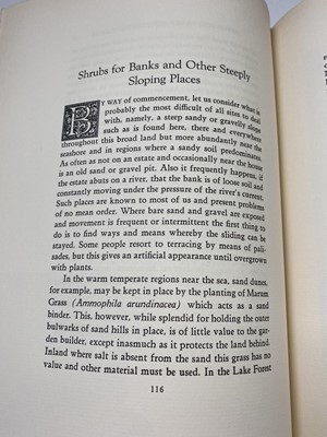 Lot 400 - ERNEST H. WILSON. 'If I Were to Make a Garden'....