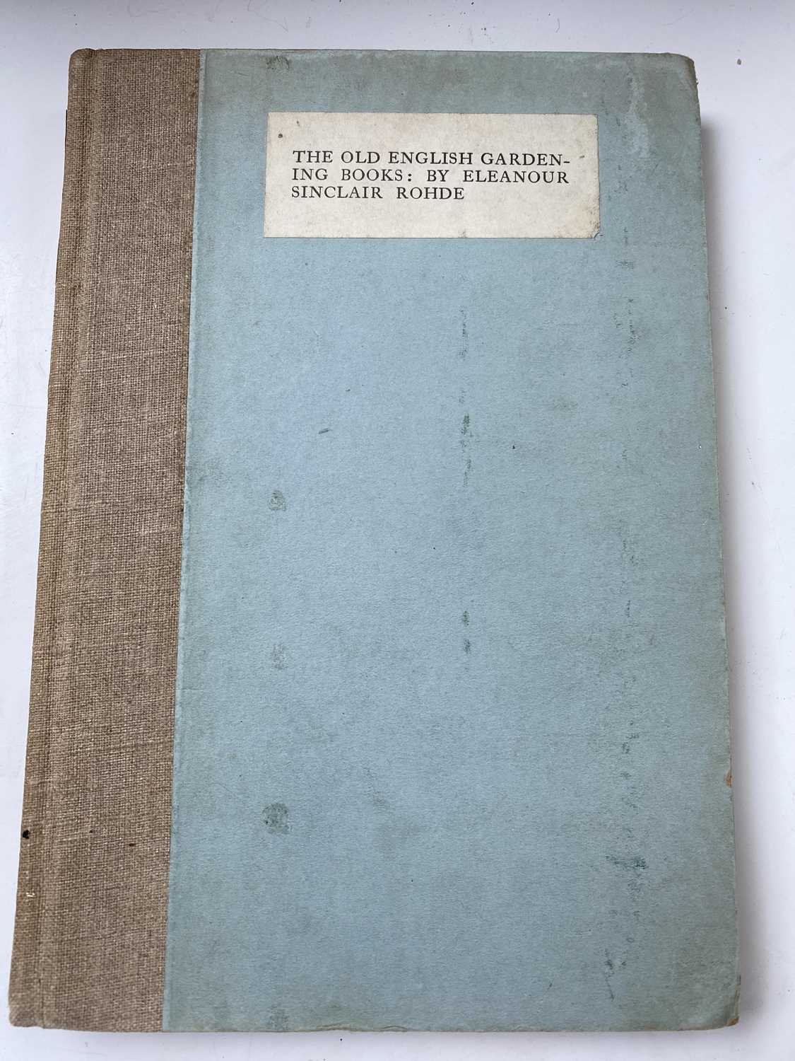 Lot 405 - ELEANOUR SINCLAIR ROHDE. 'The Old Gardening