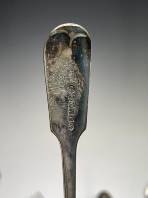 Lot 113 - A WMF long dessert spoon and other cutlery...
