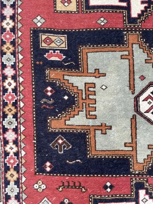 Lot 1284 - An Erivan rug, with Lesghi polychrome...