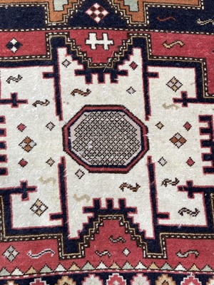 Lot 1284 - An Erivan rug, with Lesghi polychrome...