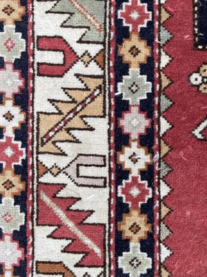 Lot 1284 - An Erivan rug, with Lesghi polychrome...