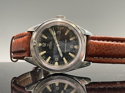 Lot 11 - An Omega 1960s Seamaster 300 stainless steel...