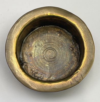 Lot 1058 - An Islamic Cairoware brass incense burner,...