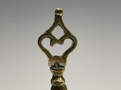 Lot 1058 - An Islamic Cairoware brass incense burner,...