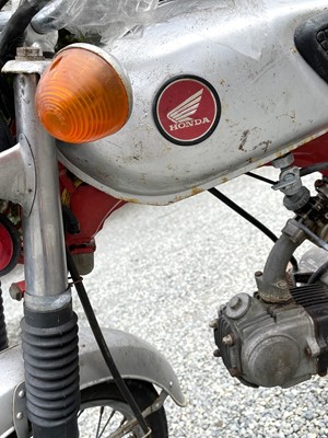 Lot 217 - An early 1970s Honda SS50 motorbike, VIN...