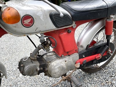 Lot 217 - An early 1970s Honda SS50 motorbike, VIN...