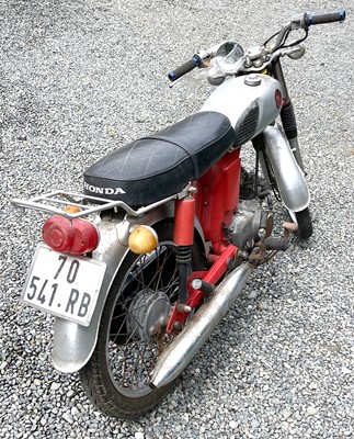 Lot 217 - An early 1970s Honda SS50 motorbike, VIN...