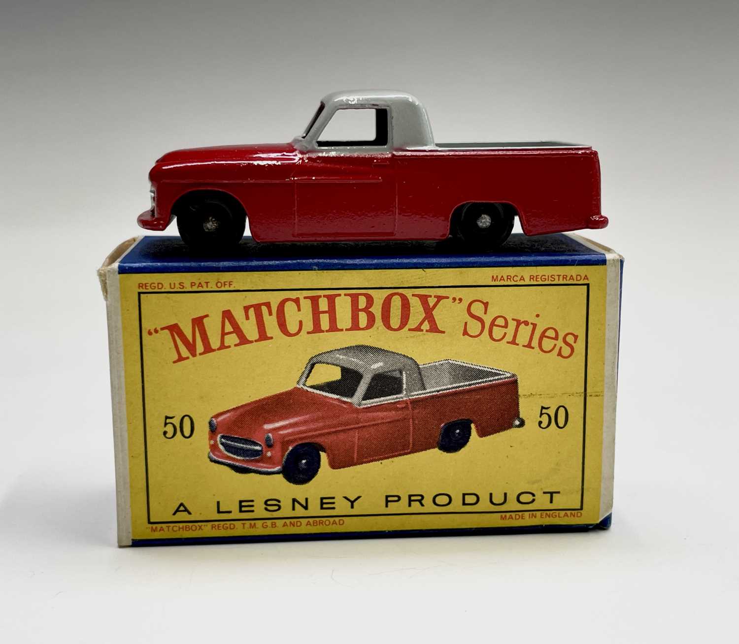 Lot 602 - Lesney - Matchbox Toy no 50. Commer pick-up,...