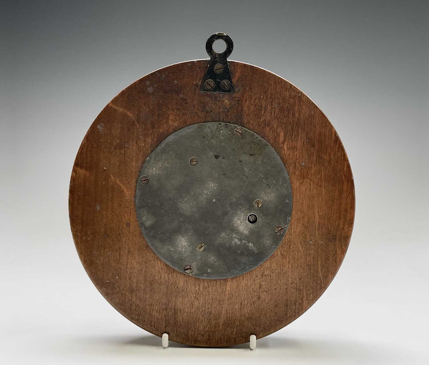 Lot 206 - An aneroid barometer, contained in a Cornish