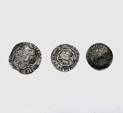 Lot 27B - Hammered coins Groat and 1/2 groat x 2. Mixed...