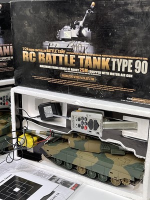 Lot 635 - Radio Controlled 1/24th Scale "Type 90 RC...