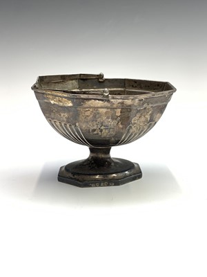 Lot 43 - A George III silver octagonal sugar bowl by...