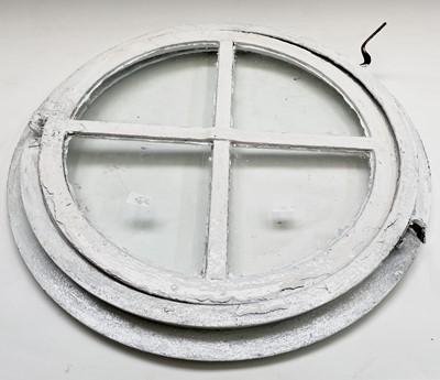 Lot 439 - A circular steel opening window, early-mid...