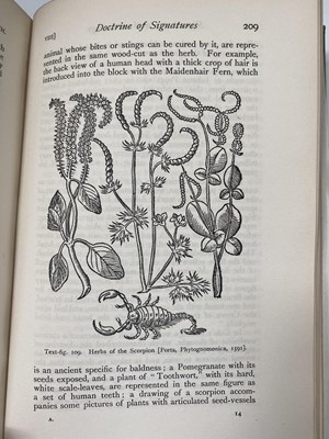 Lot 436 - AGNES ARBER. 'Herbals: Their Origin and...