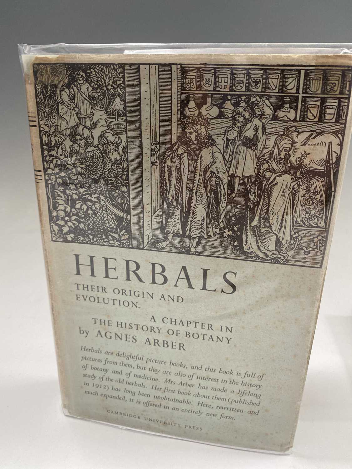 Lot 436 AGNES ARBER. 'Herbals Their Origin and
