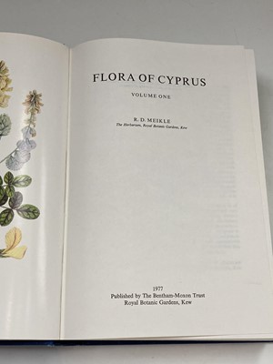 Lot 444 - R. D. Meikle. 'The Flora of Cyprus'. First...