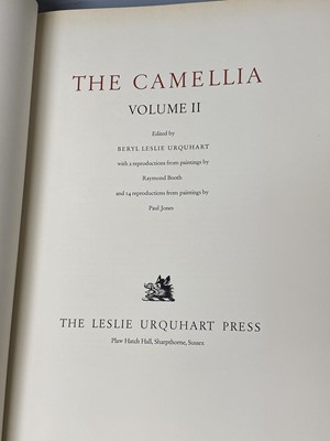 Lot 477 - BERYL LESLIE URQUHART. 'The Camellia.' Two...