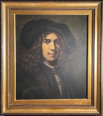 Lot 1465 - After REMBRANDT VAN RIJN Self portrait of the...