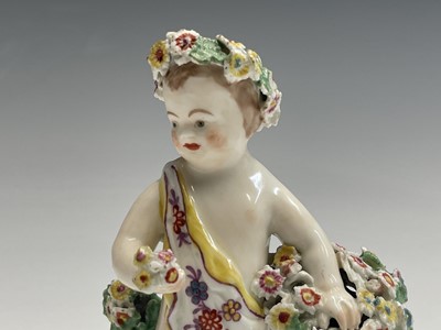 Lot 894 - A late 18th century Derby porcelain figure of...