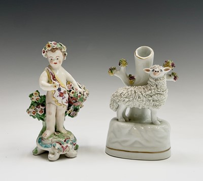 Lot 894 - A late 18th century Derby porcelain figure of...