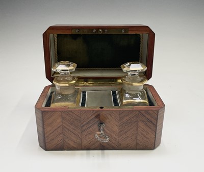 Lot 918 - A French kingwood perfume casket, circa 1880,...