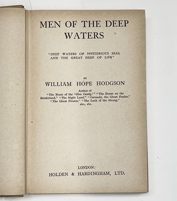 Lot 32 - WILLIAM HODGSON HOPE. 'Men of the Deep Waters.'...