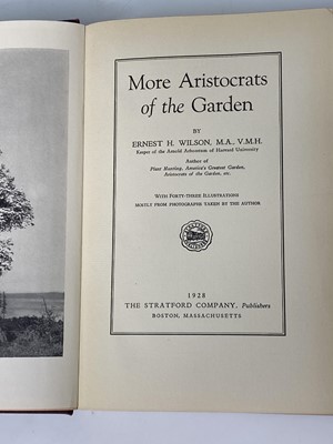 Lot 489 - ERNEST H. WILSON. 'Aristocrats of the Garden.'...