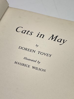 Lot 18 - DOREEN TOVEY. 'Cats in May.' Illustrated by...