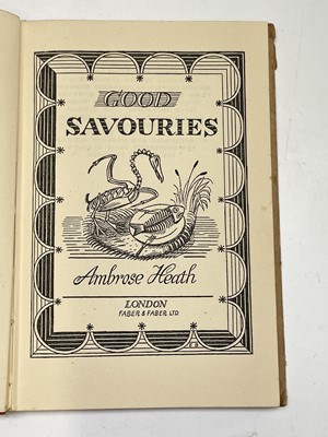 Lot 26 - AMBROSE HEATH. 'Good Food from the Aga.' Cover...
