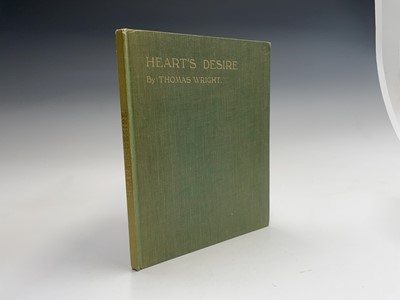 Lot 35 - THOMAS WRIGHT. 'Heart's Desire, Being...