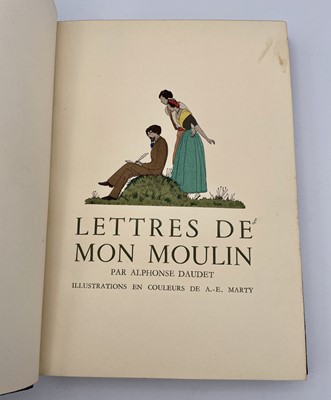 Lot 36 - FINE BINDING. 'Lettres de Mon Moulin,' by...