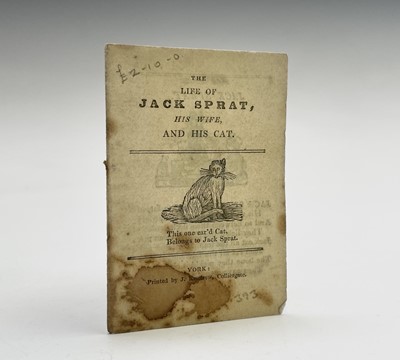 Lot 39 - EARLY CHILDREN'S CHAPBOOK. 'The Life of Jack...